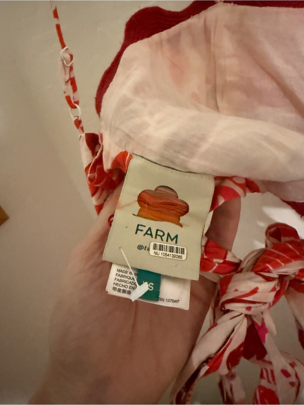 Farm Rio Tiles Printed Skirt and Top Set - Picture 15 of 16